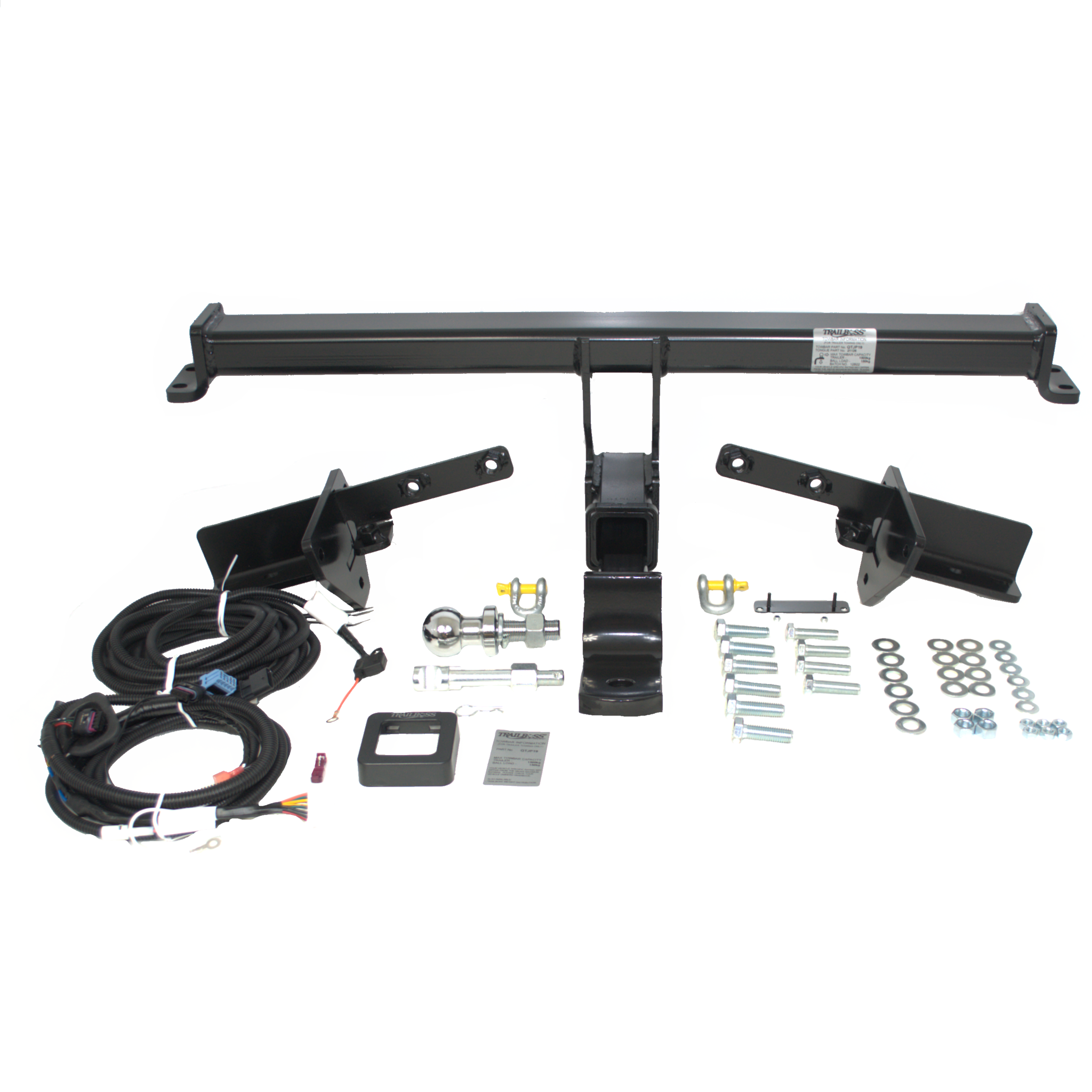 Jeep Compass 4x4 Limited Only SUV 09/2017 - On (Trailhawk Red Tow Hook will be Deleted) - Towbar Kit