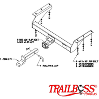 Jeep Cherokee KJ SUV 09/2001 - 02/2008 (Inc Sports & Limited) - Towbar Kit