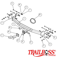 Kia Sorento XM Series 1 SUV 02/2010 - 08/2012 - Towbar Kit