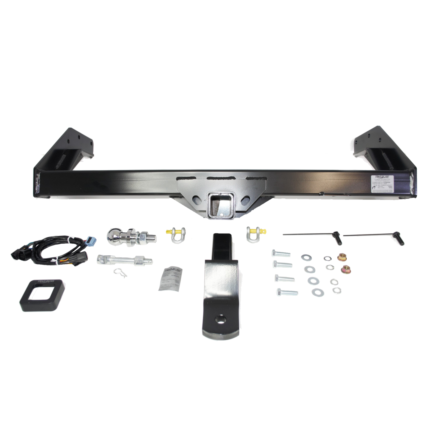 Ford Ranger 4wd Cab Chassis No Bumper 02/2007 - 09/2011 - Towbar Kit