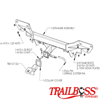 Mazda 6 GH1051  Wagon 04/2008 - 02/2010 - Towbar Kit