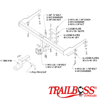 Ford Escape SUV 02/2001 - 06/2012 - Towbar Kit