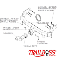 Mazda CX-9 SUV 12/2007 - 07/2016 - Towbar Kit