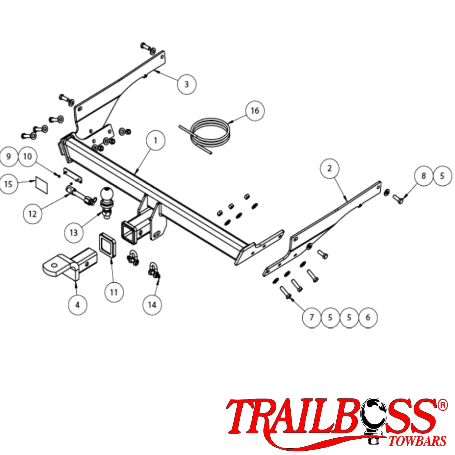 Mazda CX-9 SUV 08/2016 - On - Towbar Kit