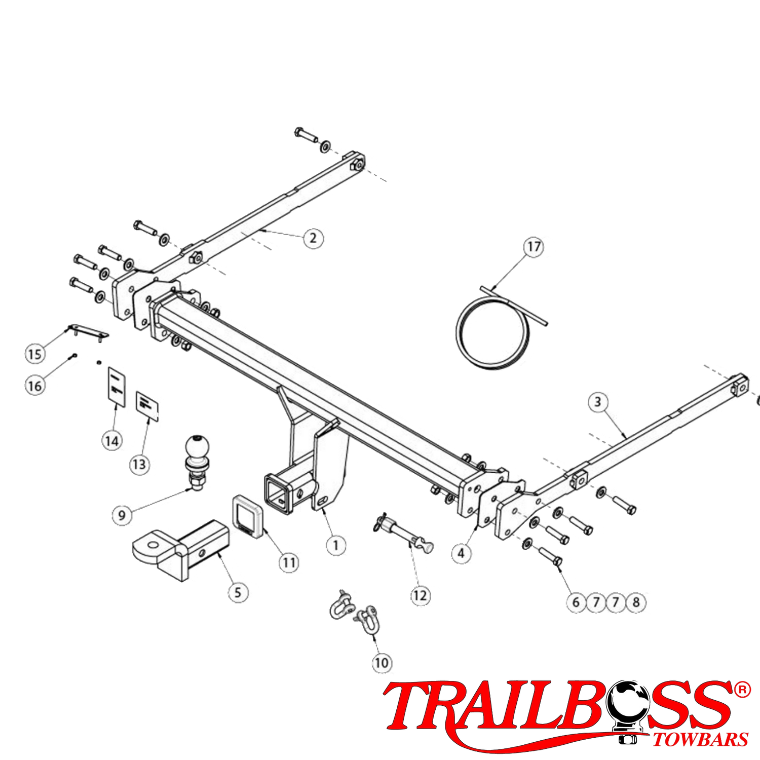 Mazda MX-30 DR SUV (Not EV) 01/2021 - On - Towbar Kit
