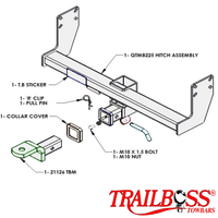 Mercedes-Benz Sprinter Cab Chassis 10/2006 - On - Towbar Kit