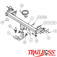 Mercedes-Benz GLA X156 SUV 04/2014 - 01/2020 - Towbar Kit