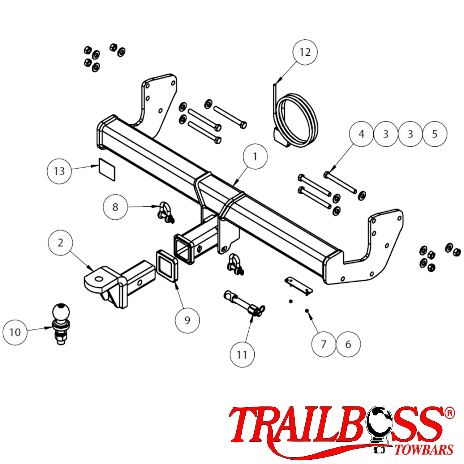 Mercedes-Benz V Class & Valente W447 Van 04/2015 - On - Towbar Kit