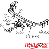 Peugeot 4007 SUV 11/2006 - 11/2012 - Towbar Kit