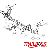 Peugeot 508 Wagon 07/2011 - 03/2019 - Towbar Kit