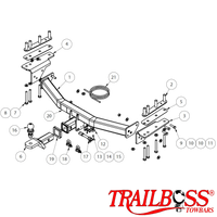 Land Rover Discovery Sport (5 Seat Only) L550 SUV 01/2015 - 07/2019 - Towbar Kit
