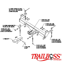 Land Rover Freelander SUV 02/1998 - 02/2004 - Towbar Kit