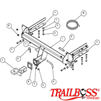 Subaru Outback Wagon 09/2009 - 11/2014 - Towbar Kit