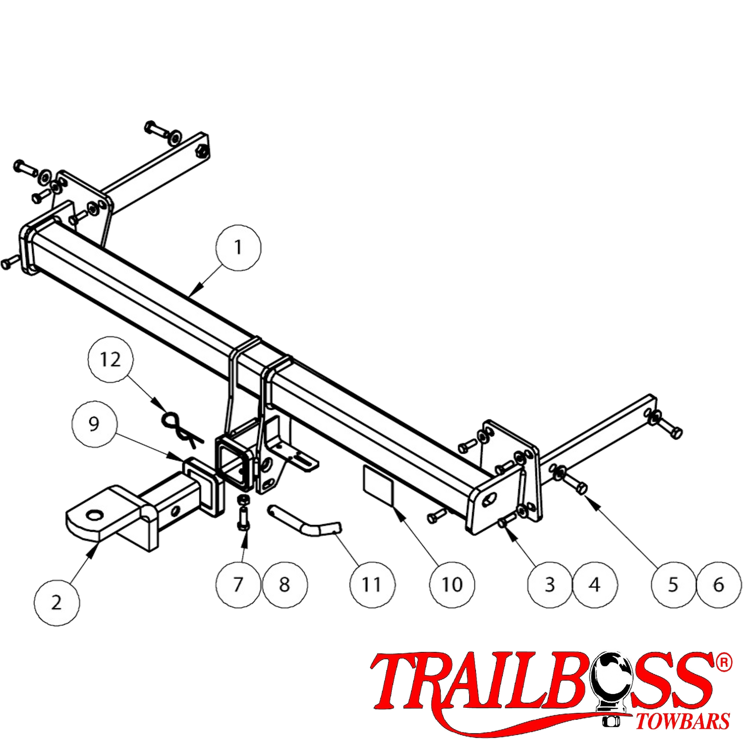 Skoda Yeti SUV 09/2011 - 01/2018 - Towbar Kit