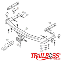 SsangYong Rexton SUV 03/2004 - 09/2018 - Towbar Kit