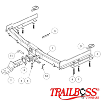 SsangYong Actyon Tub Body 03/2007 - 02/2012 - Towbar Kit