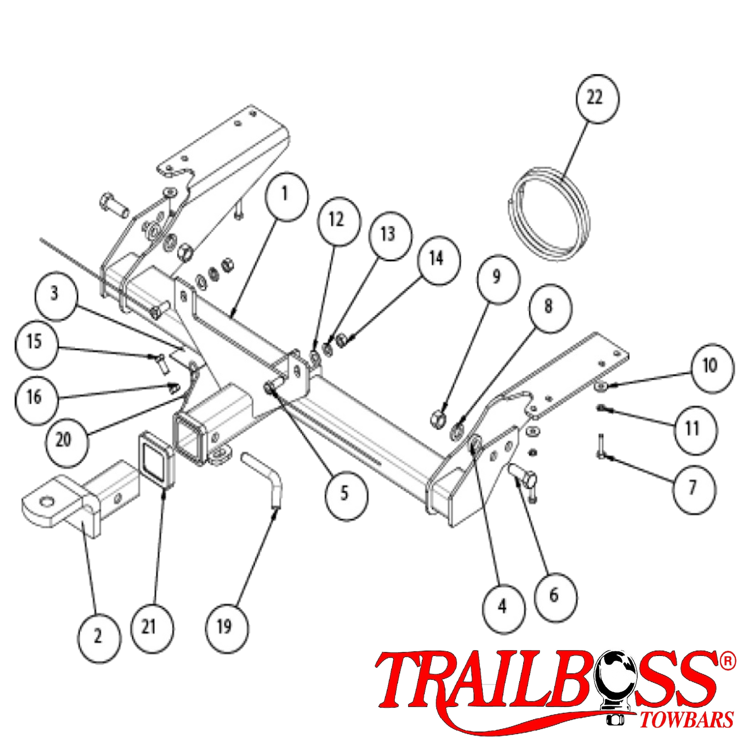 Volvo S40 Sedan 06/2004 - 06/2012 - Towbar Kit