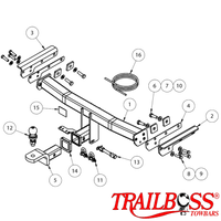 Volvo XC60 SUV 01/2009 - 03/2017 (Includes R design) - Towbar Kit