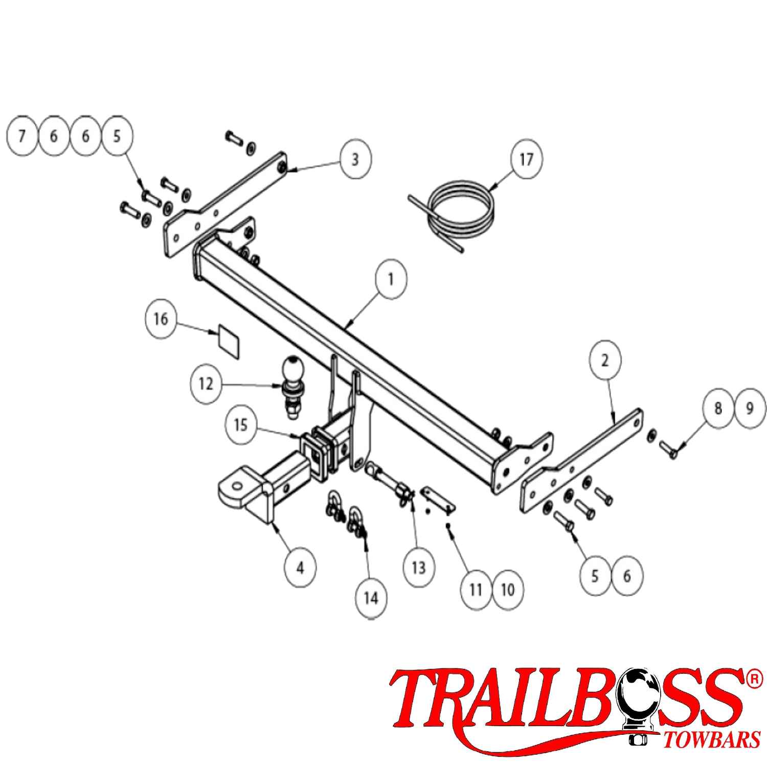 Volkswagen Passat B8 Wagon (Inc Alltrack) 08/2014 - 09/2023 - Towbar Kit