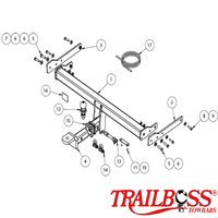 Volkswagen Passat B8 Wagon (Inc Alltrack) 08/2014 - 09/2023 - Towbar Kit