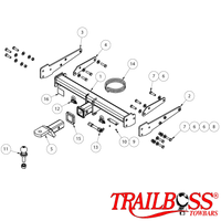 Volkswagen Transporter T6 Van 07/2015 - 05/2020 - Towbar Kit