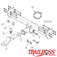 Volkswagen Crafter SY1 FWD 35 Series Cab Chassis 08/2017 - On - Towbar Kit