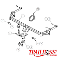 Renault Megane K95 Wagon 06/2013 - 06/2016 - Towbar Kit