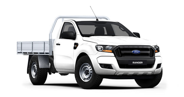 Ford Ranger 2wd & 4wd Cab Chassis No Bumper 08/2015 - 04/2022 (Relay Harness) - Towbar Kit