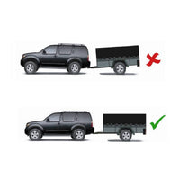 Pro Series 800lb Heavy Duty Weight Distribution Kit with Round 30" Spring Arms / Suits 6" A Frame