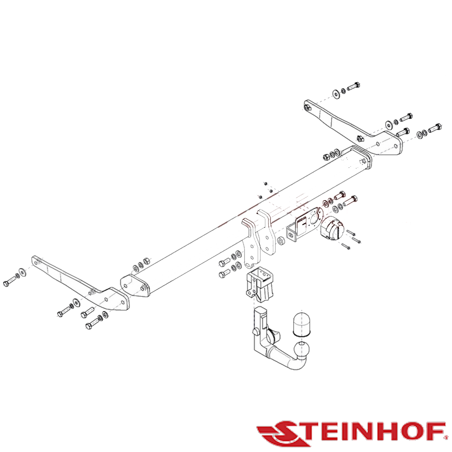 Skoda Kodiaq SUV 02/2017 - 03/2024 - Towbar Kit