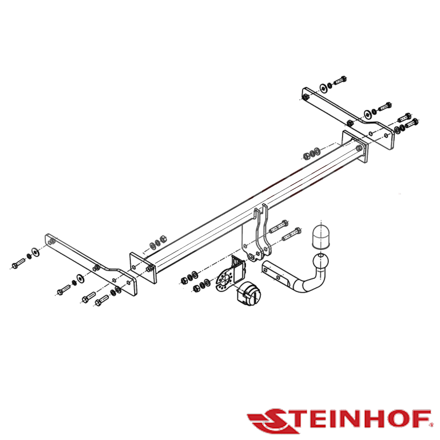 Skoda Rapid Hatch 01/2013 - 05/2015 - Towbar Kit