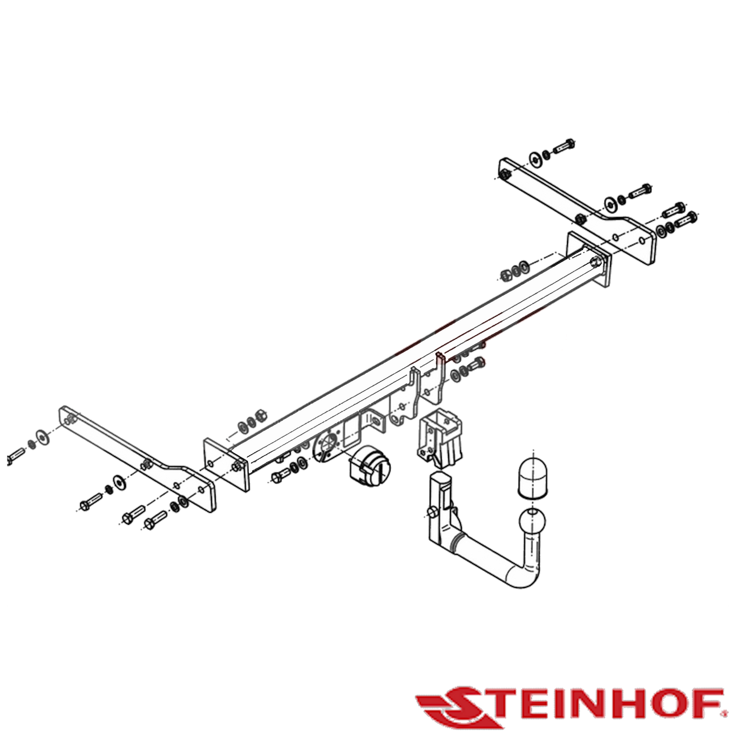 Skoda Rapid Hatch 01/2013 - 05/2015 - Towbar Kit