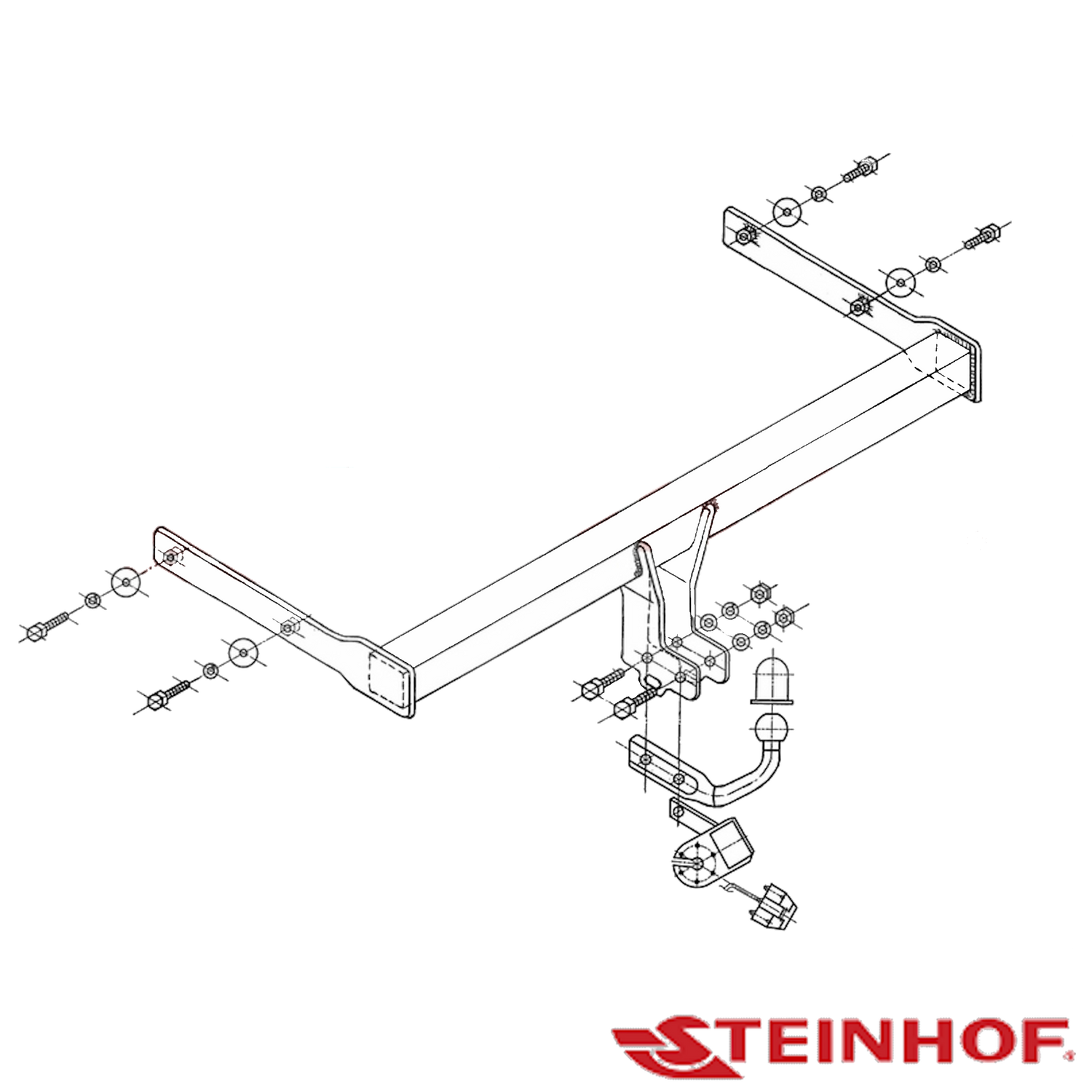 Skoda Octavia Hatch 10/2007 - 09/2013 - Towbar Kit