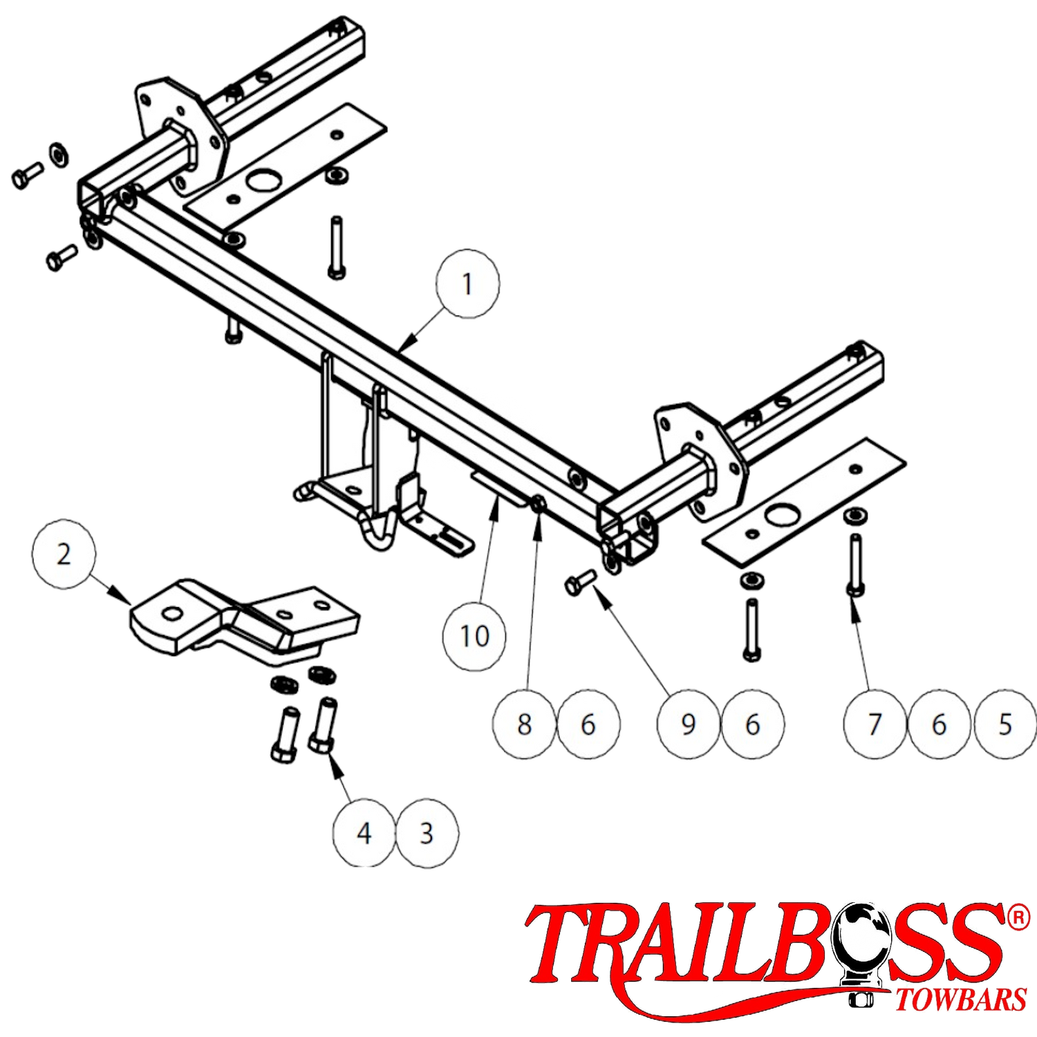 Subaru Impreza GP Hatch 11/2011 - 10/2016 - Towbar Kit