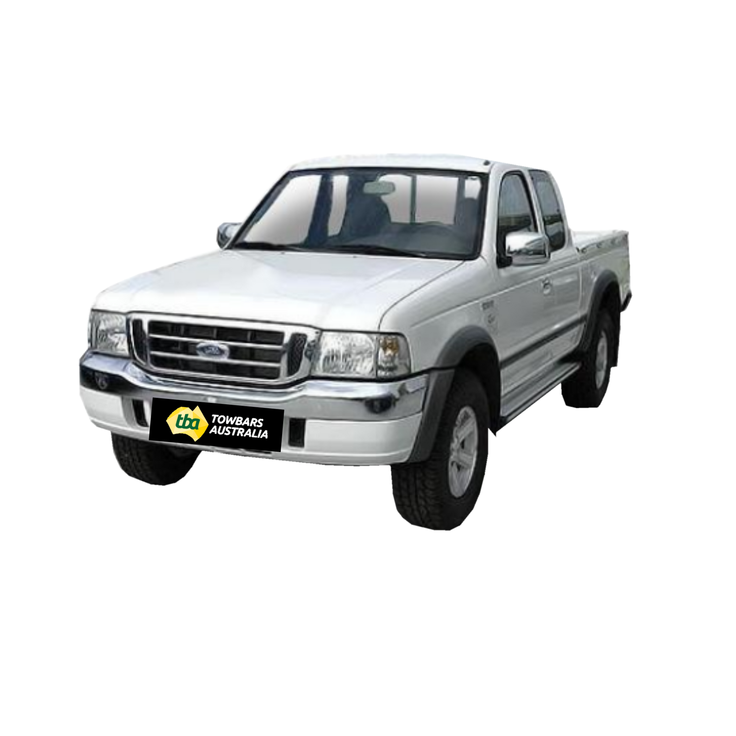 Ford Courier 2wd Tub Body No Bumper 06/1985 - 12/2006- Towbar Kit