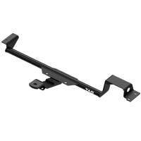 Black metal towing hitch with 'TAG' branding on a white background