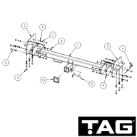 Nissan Navara NP300 Cab Chassis 03/2015 - 12/2020 - Towbar Kit