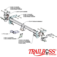 Toyota Aurion Sedan 07/2006 - 02/2012 - Towbar Kit