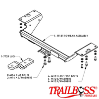 Toyota Corolla Hatch 05/2007 - 09/2012 - Towbar Kit