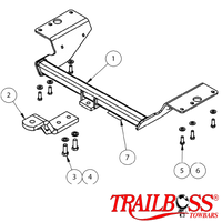 Toyota Corolla ZRE182R Hatch 12/2012 - 06/2018 (Not Hybrid) - Towbar Kit