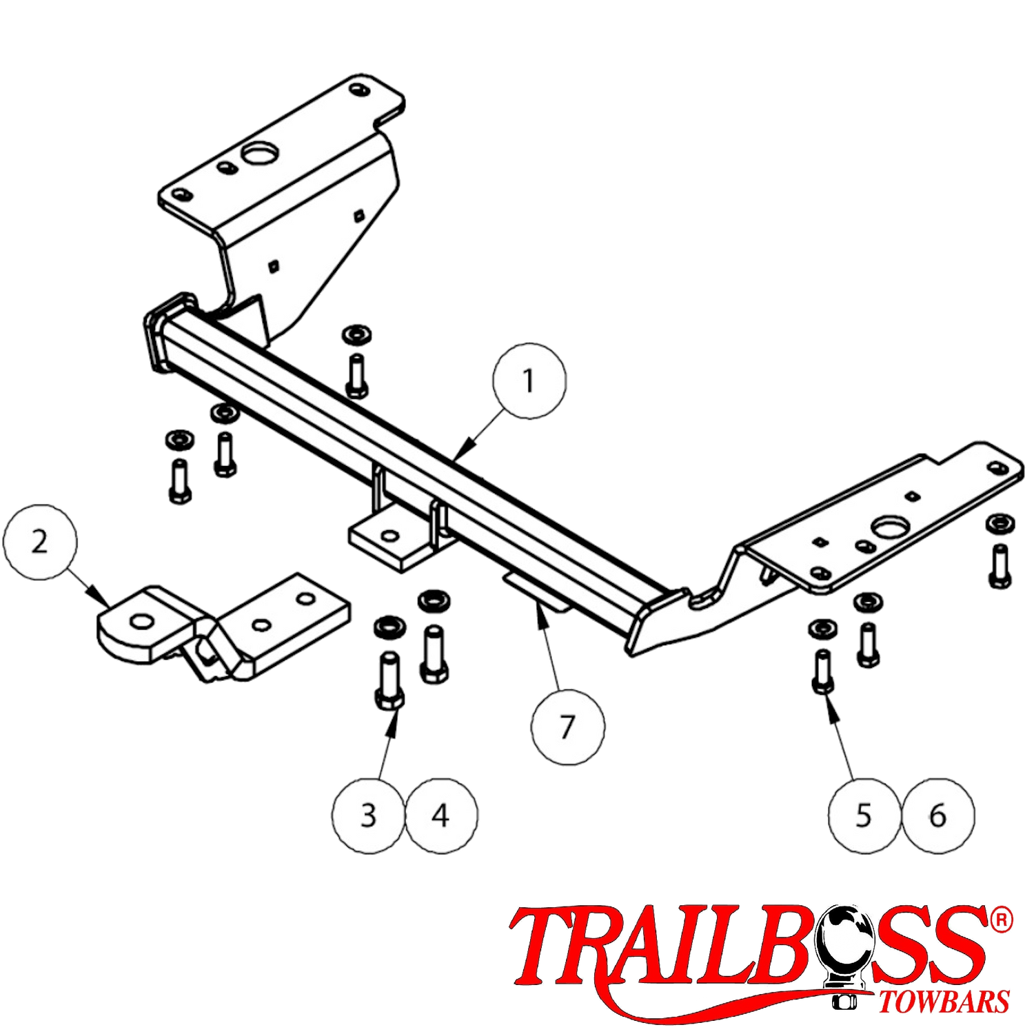 Toyota Corolla Sedan 10/2012 - 01/2014 - Towbar Kit