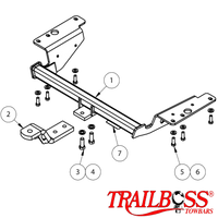 Toyota Corolla Sedan 10/2012 - 01/2014 - Towbar Kit