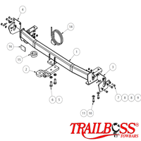 Toyota Corolla ZRE172 Sedan 02/2014 - 09/2019 - Towbar Kit