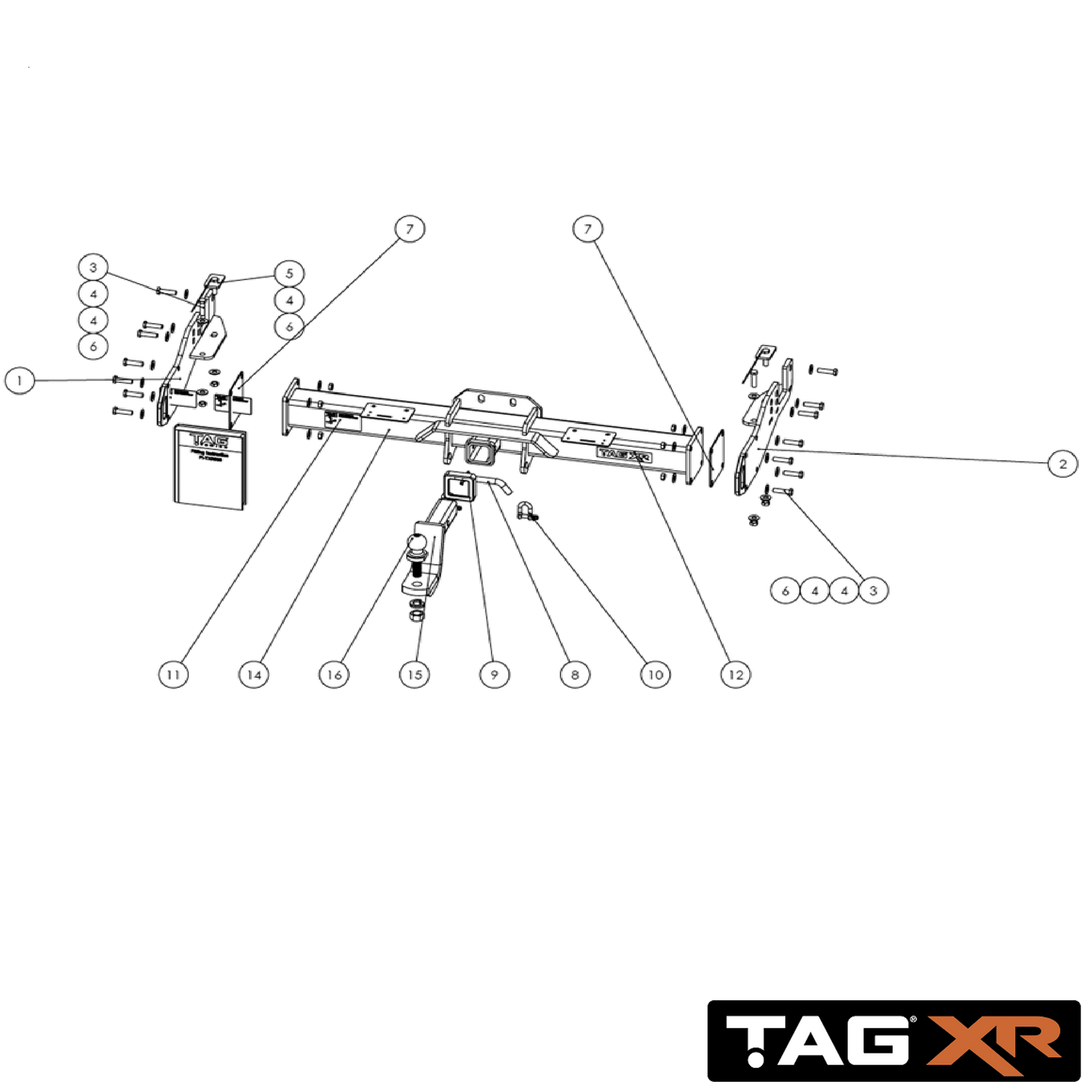 Isuzu D-Max Cab Chassis No Bumper 08/2020 - On - Towbar Kit
