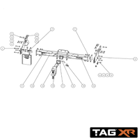 Isuzu D-Max Cab Chassis No Bumper 08/2020 - On - Towbar Kit