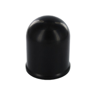 Clip On Black Plastic Towball Cover