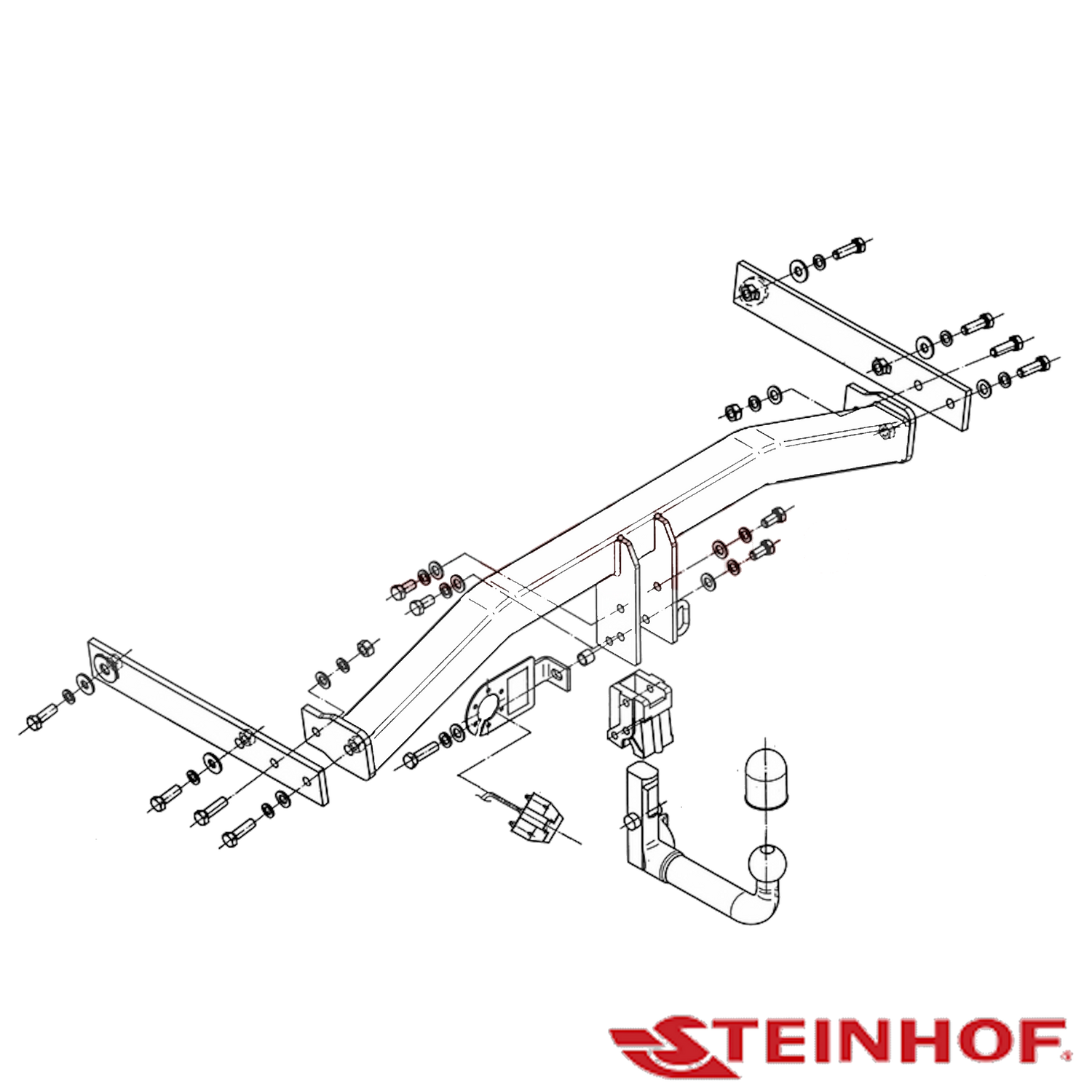 Volkswagen Tiguan SUV 05/2008 - 05/2016 - Towbar Kit