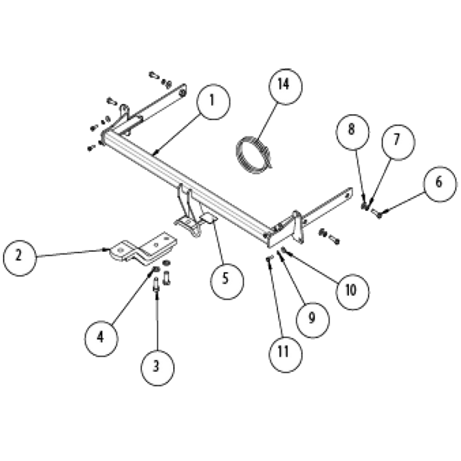 Volkswagen Golf MK6 Wagon 01/2010 - 08/2013 - Towbar Kit