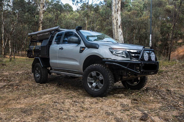 Ford Ranger High Rider Extended Tray 08/2015 - 04/2022 (Relay Harness) (Suits Oversize Spare) - Towbar Kit