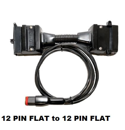Elecbrakes 12 Pin Flat to 12 Pin Flat Adaptor
